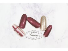 アモウズ(Amouz)/定額【テーマ:秋ネイル】1