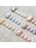 【7月限定★足元から美しく】親指アートフット夏ネイル★オフ込【￥9000】