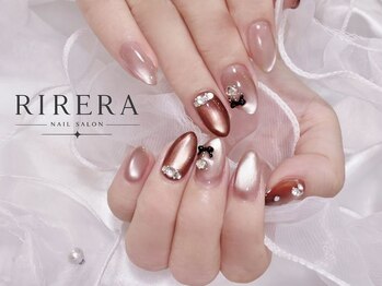 nail salon RIRERA【ワンホンネイル/マグネット/長さ出し/フィルイン/持ち込みOK】の写真/カウンセリング重視/貸切プライベートサロンが十三にNEWOPEN☆実力派ネイリストが丁寧な施術で理想のお爪へ
