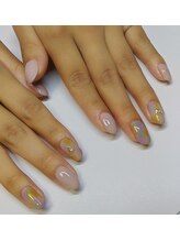 ネイルサロンアンドスクール アイビー(IVY)/キレイめナチュラル