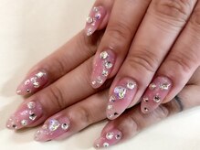 ラビング(Loving)/キラキラクリアネイル