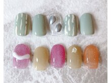 ネイルサロン ティフィン(tiffin)/～４月monthly　design～