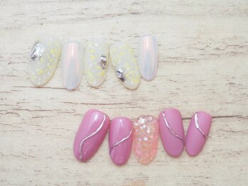 スワロンネイル(SWALLON NAIL)/７・８月定額ネイル