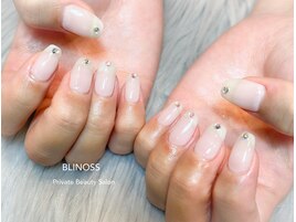 シアーホワイト☆ストーンネイル