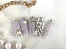 ロワ バイ ジョアアンジェ(Roi by joieange)/ガラスフレンチ キラキラ 韓国風