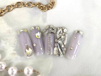 ロワ バイ ジョアアンジェ(Roi by joieange)/ガラスフレンチ キラキラ 韓国風