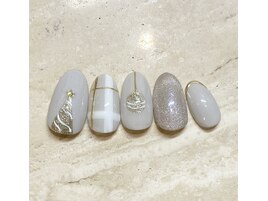 クリスマスネイル