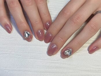 ミニュイ(minuit)/奥行きマグネットネイル8,800円