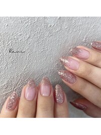 ラメグラデーション