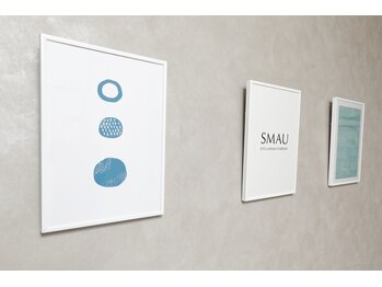 スマユー 恵比寿店(SMAU)/SMAUロゴ看板