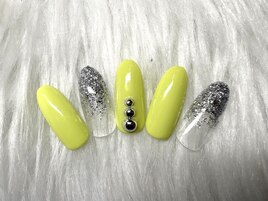 シルバーネオンネイル