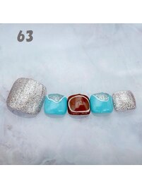 フットネイル：No.63