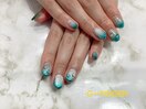 水滴ネイル