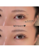 【話題のまつ毛ティント導入♪】