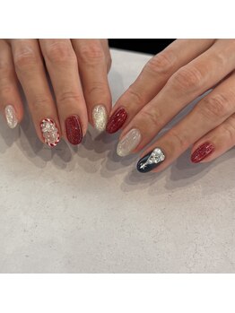 ザ フタコネイル(the 25 Nail)/クリスマスデザイン