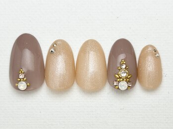 ネイルサロン アビー グランデュオ蒲田店(abbie)/ [蒲田限定C]エレガント¥11550