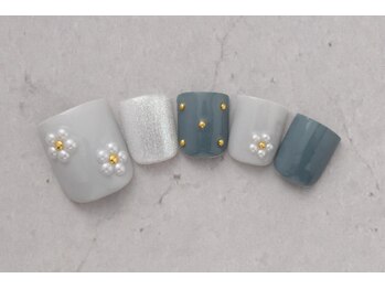 ネイルサロンプリッシュ 横浜店(prish)/7000円 フットネイル