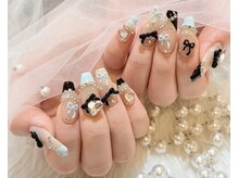 ネイルサロン キュラソー(Curacao)の雰囲気（ラブリーなネイルもお任せ！かわいいパーツが沢山揃ってます♪）