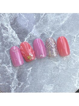 ヴァンネイル 海老名店(Van Nail)/ハンド定額デザイン 4990円