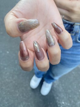 ヴェールサラン(Veil Saran)/秋冬ニュアンスアート