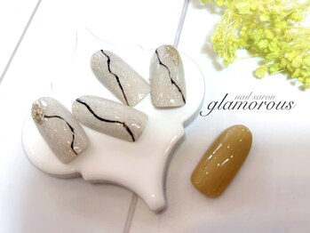 ネイルグラマラス 西新井店/《パラジェル》もやもやネイル