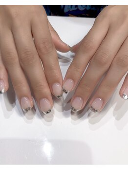 クリスタルネイルサロン(Crystal Nail)/ガラスフレンチ