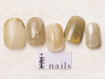 アイネイルズ 池袋店(I-nails)/もやもやインクニュアンス