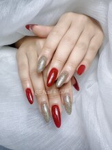 ビーネイル 新松戸(BE NAIL)/☆赤色可愛いワンカラー★