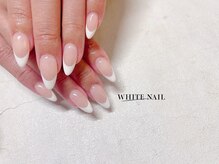 ホワイトネイル 武蔵小杉店(WHITE NAIL)/スカルプ/長さ出し/フレンチ