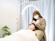 個室空間でリラックスしながら施術します!パリエク/パリジェンヌ