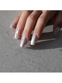 ワンカラー+5本アート【￥8300】