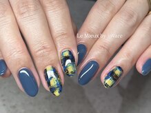 レミュー バイ ヴィヴァール(Le Mieux by vivare)/ダークブルー×ツイード