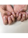 うるうる オーロラ ネイル