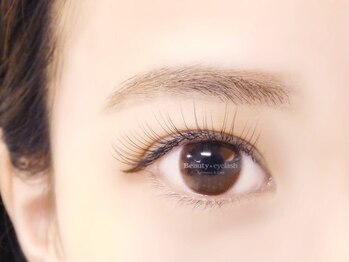 ビューティーアイラッシュ 高松オルネ店(Beauty eyelash)の写真/【初めてのまつエクに】上まつ毛80本～100本がオススメ★ナチュラルでオフィスでも浮かない上品な目元に♪