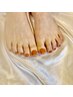 【☆Jrネイリスト原田限定の特別価格☆】《foot》ワンカラー　¥4620