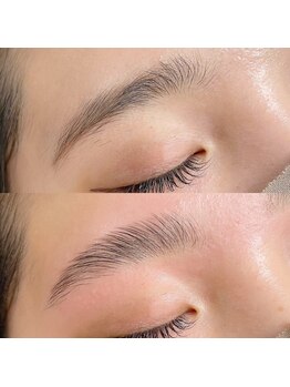 プリジュール(Pljoul)の写真/【ハリウッドブロウリフト¥5,500】眉毛パーマ＋wax脱毛で眉毛の流れを美しく癖付ける新技術！第一印象UP♪