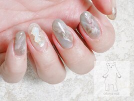 ニュアンスシェルネイル