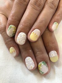 お花ネイル