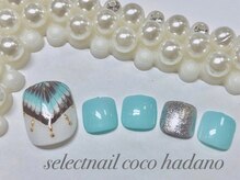 セレクトネイル ココ 秦野店(SELECT NAIL COCO)/フット ピーコック