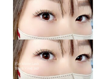 アイラッシュ ウィオラ(eyelash viola)/カラーエクステ　140本