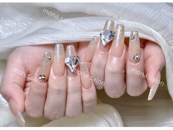 モナサロン(Mona salon)/長さ出し ワンホンネイル