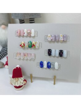 ネイルズ スペース グリッター(NAIL'S SPACE glitter)/クリスマスデザイン☆2024