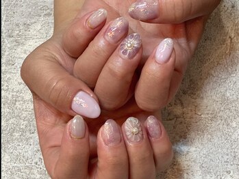 ガーデン ヘア&エステ&ネイル Garden/お花ネイル