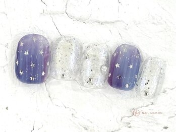 ネイルメゾン 池袋店(NAIL MAISON)/もやもやスター¥8050
