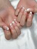  【きちんと感◎】 HAND フレンチネイル (ベースカラー +500円) ¥5,700