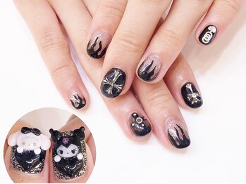 ネイルコレクション ピンク(Nail Collection Pink)/キャラ♪クロミ＆マイメロ♪地雷