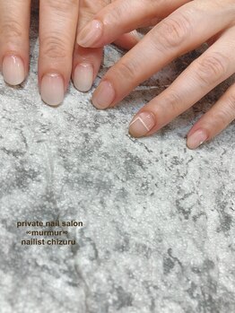 プライベート ネイルサロン マーマ(murmur)/ちぐはぐネイル