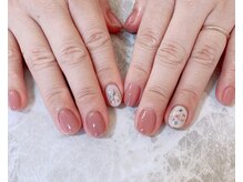 ネイルサロン ティフィン(tiffin)/～くすみピンクネイル～