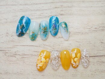 スワロンネイル(SWALLON NAIL)/７・８月定額ネイル