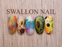スワロンネイル(SWALLON NAIL)/５・６月定額ネイル